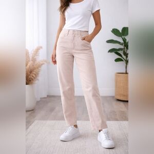 NWT American Eagle Super High Rise Straight Jeans Size 4 Stretch